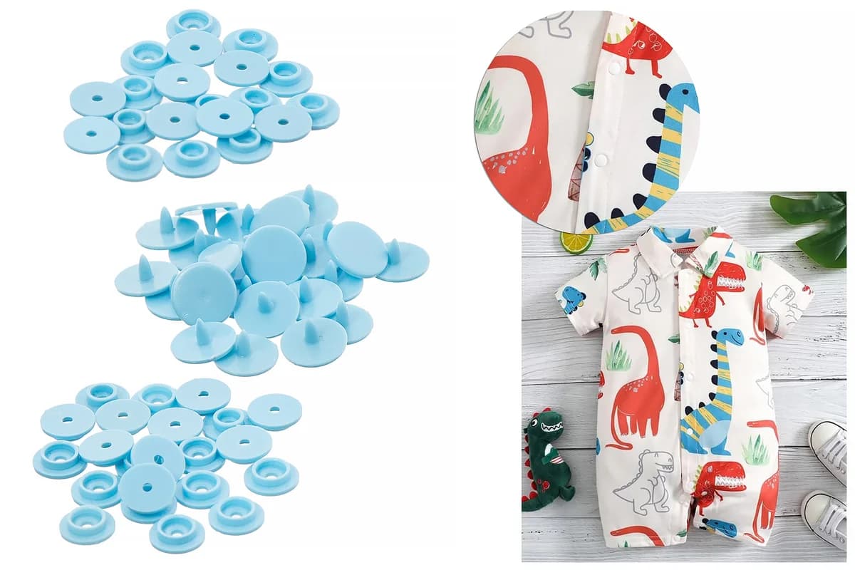 50 Un Botão Ritas, Botão para Roupa de Bebe — foto 12